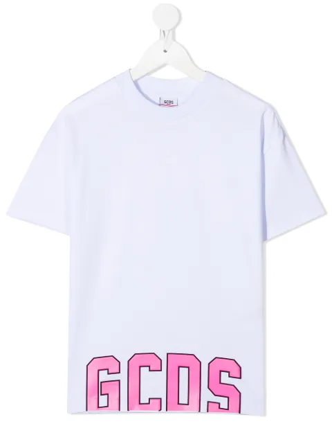 Gcds Kids camiseta Varsity con logo