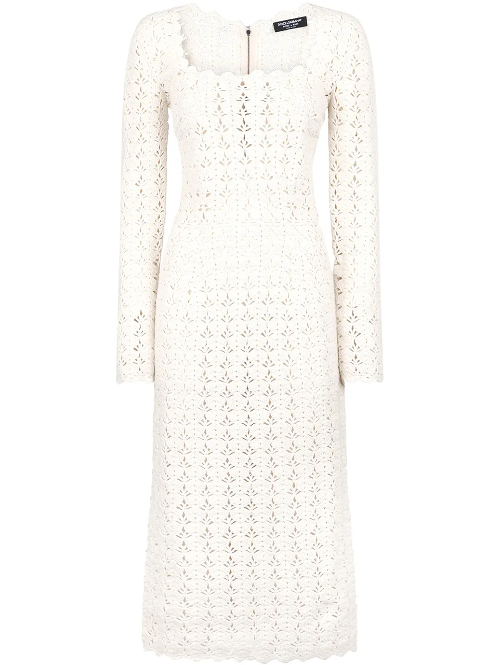 DOLCE & GABBANA BRODERIE ANGLAISE DRESS