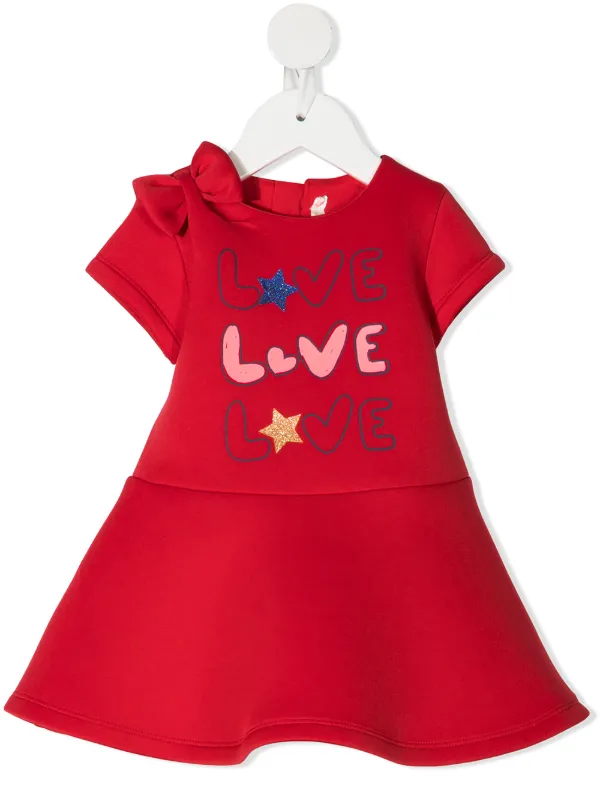 billieblush red dress