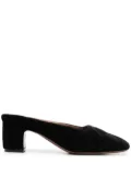 L'Autre Chose square-toe mules - Black