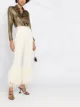 الصورة 2 من Alberta Ferretti بنطال مزين بالريش