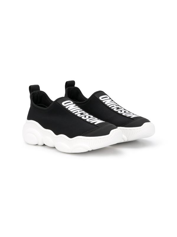 moschino slip on trainers