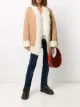 Image 2 of Barrie Trompe l'œil shearling-trimmed coat