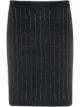Image 1 of Barrie striped cashmere mini skirt