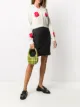 Image 2 of Barrie striped cashmere mini skirt
