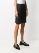 Barrie striped cashmere mini skirt