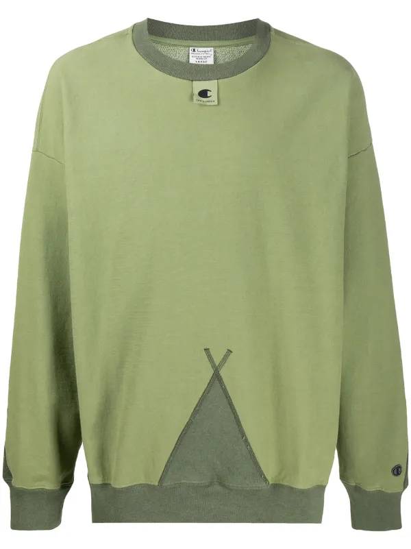 green champion sweater