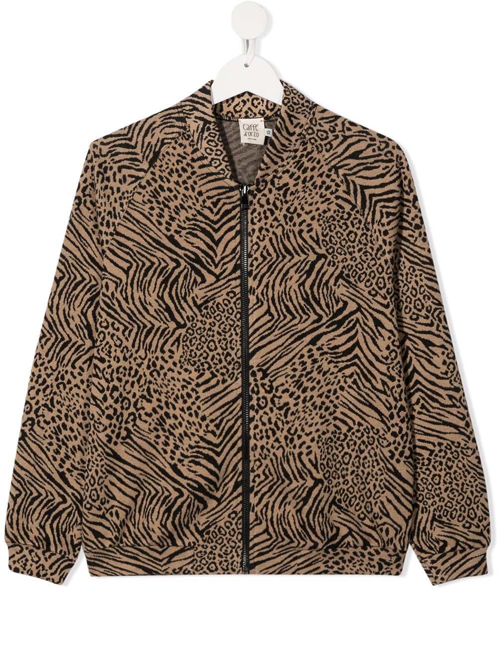 фото Caffe' d'orzo teen animal print jacket