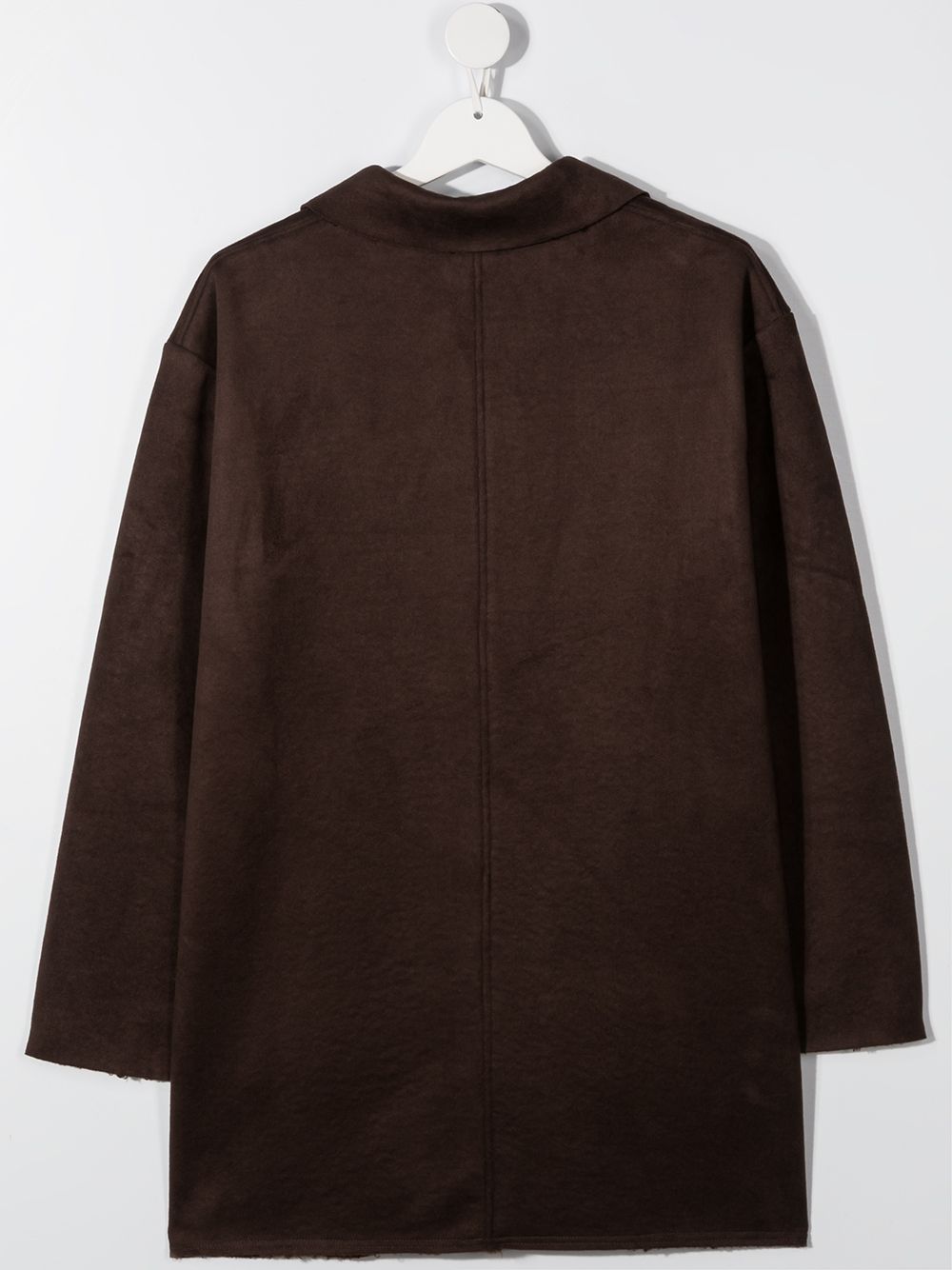 фото Caffe' d'orzo faux suede button-up coat