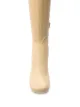Bottega Veneta knee-high chunky leather boots
