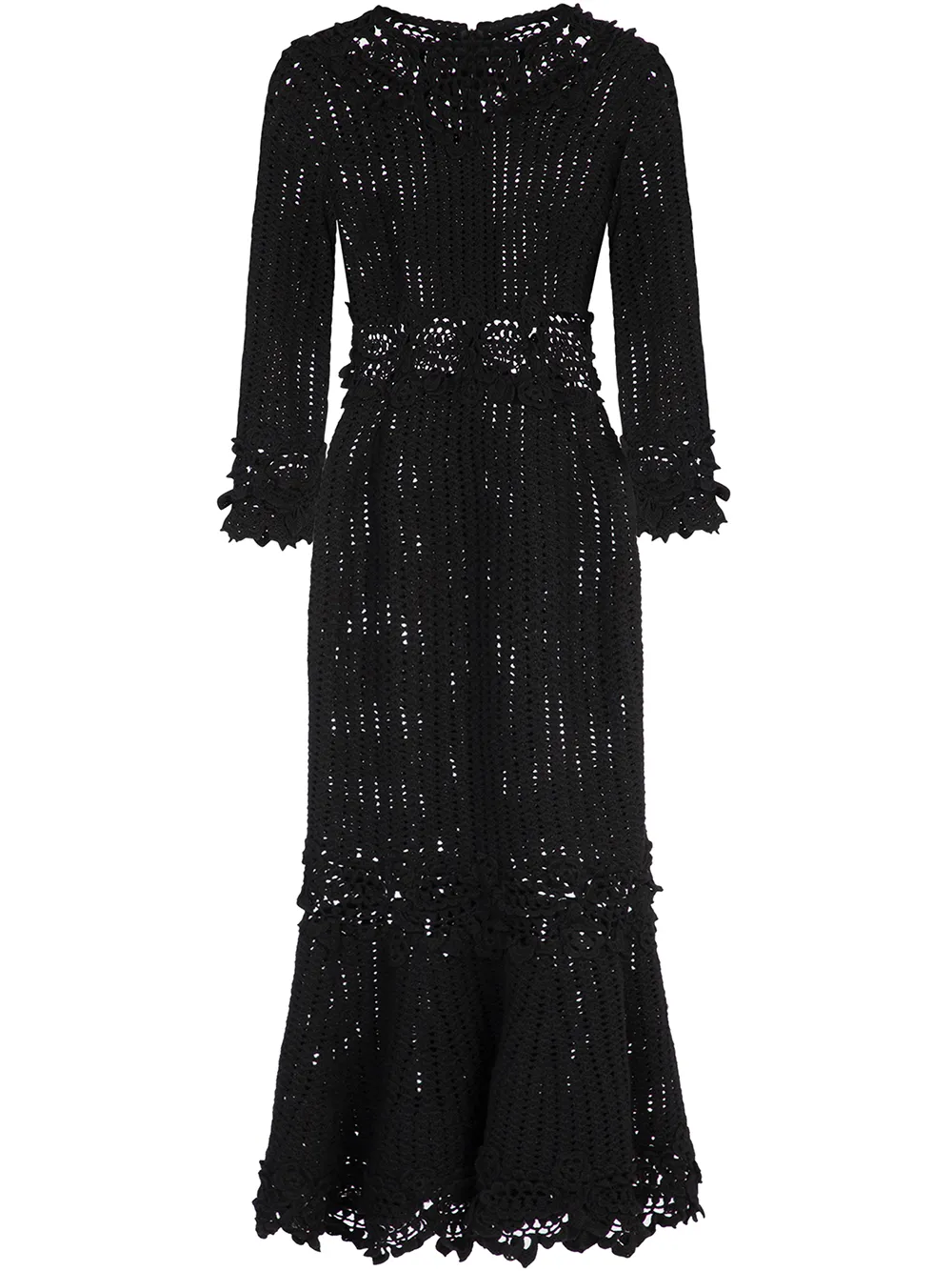 Dolce & Gabbana vestido de macramé | negro | Image 1