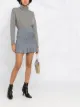 الصورة 2 من Alberta Ferretti تنورة ميني بكسرات وزينة سلسلة