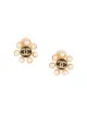 Image 1 of Chanel Pre-Owned 1995 CC pearl-embellished earrings