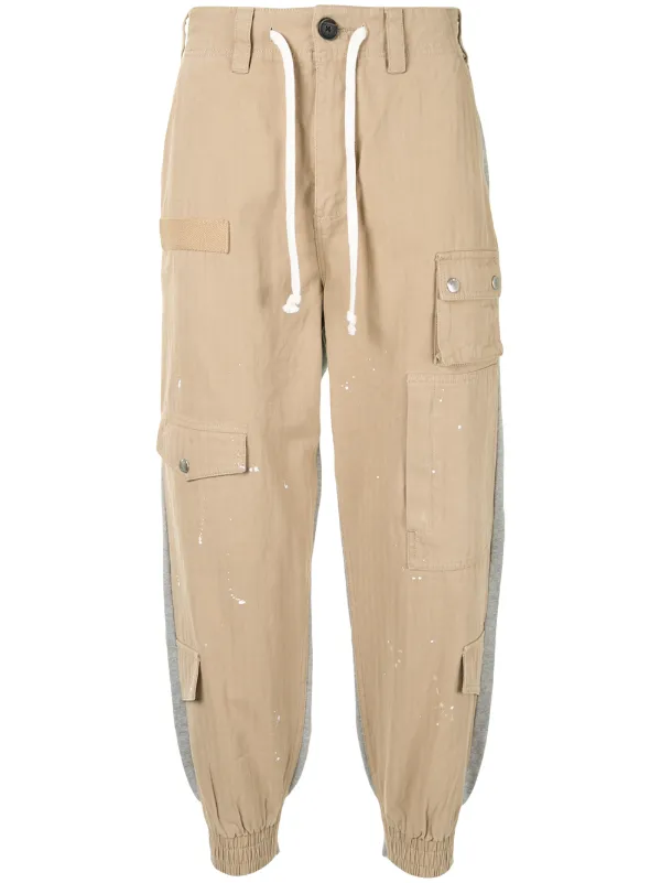 cropped cargo trousers