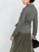 Alberta Ferretti belted safari jacket