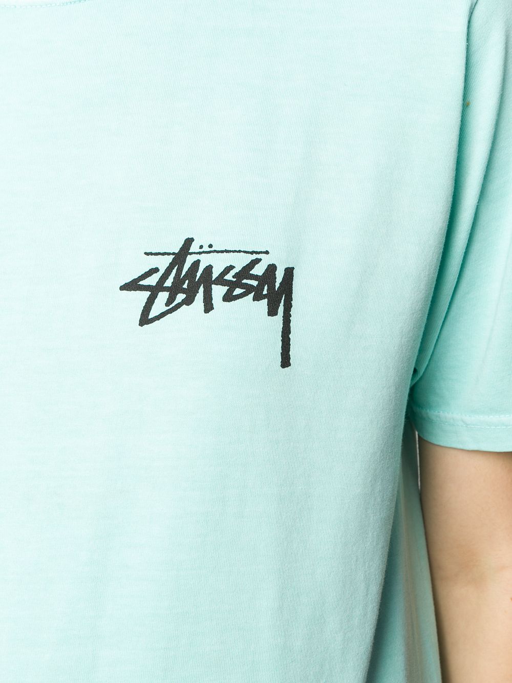 фото Stussy футболка с короткими рукавами и логотипом