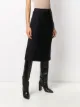 Dries Van Noten Pre-Owned تنورة مستقيمة بثنيات من التسعينات