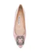 Manolo Blahnik حذاء باليرينا بإبزيم