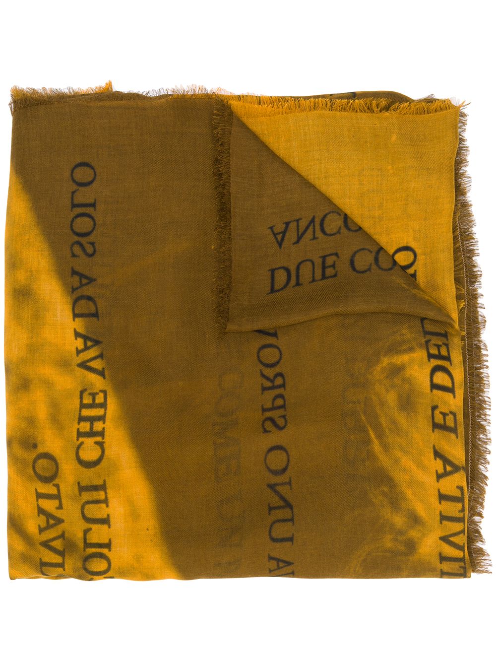 фото Faliero sarti logo print scarf