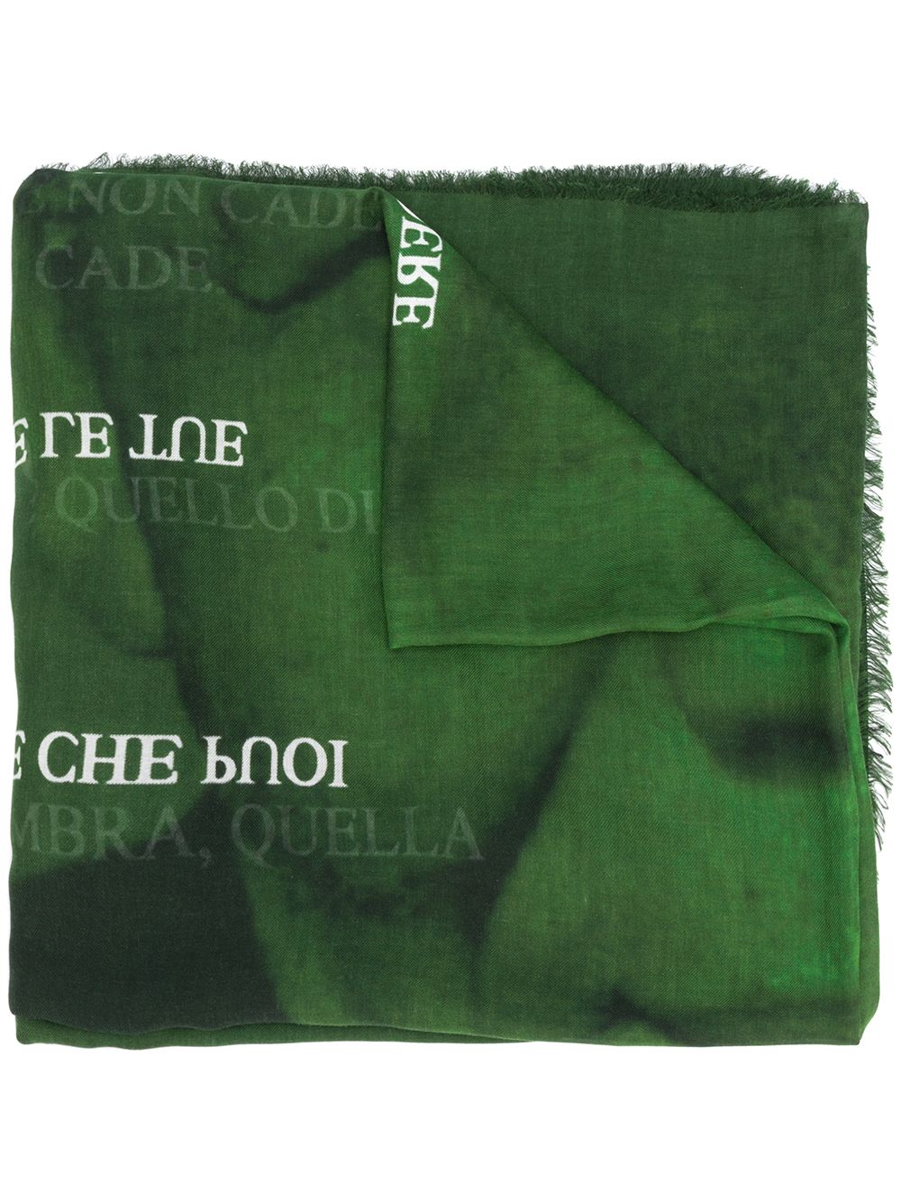 фото Faliero sarti logo print scarf