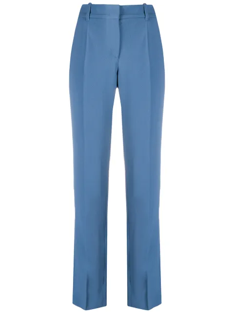 Emporio Armani high-waist slim trousers