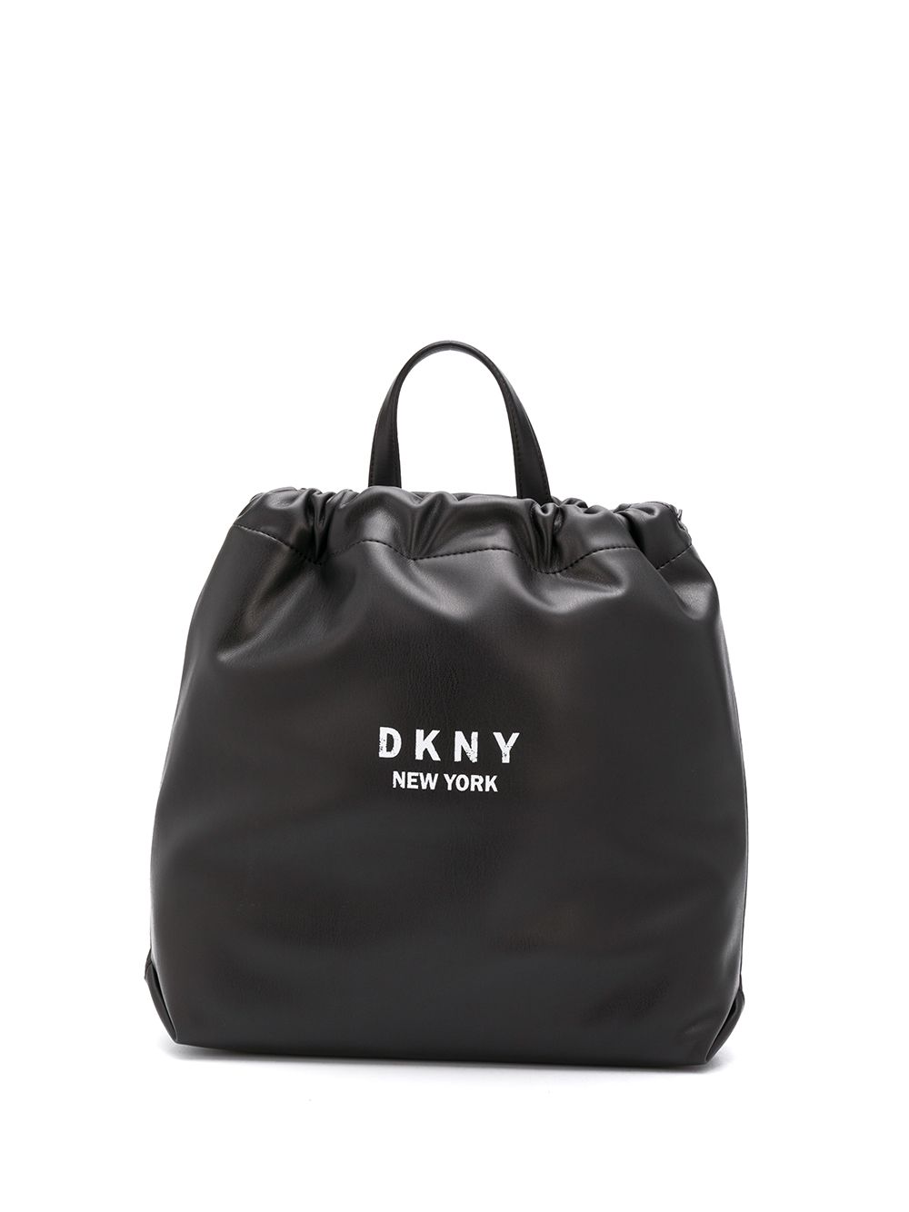 фото Dkny рюкзак с кулиской и логотипом