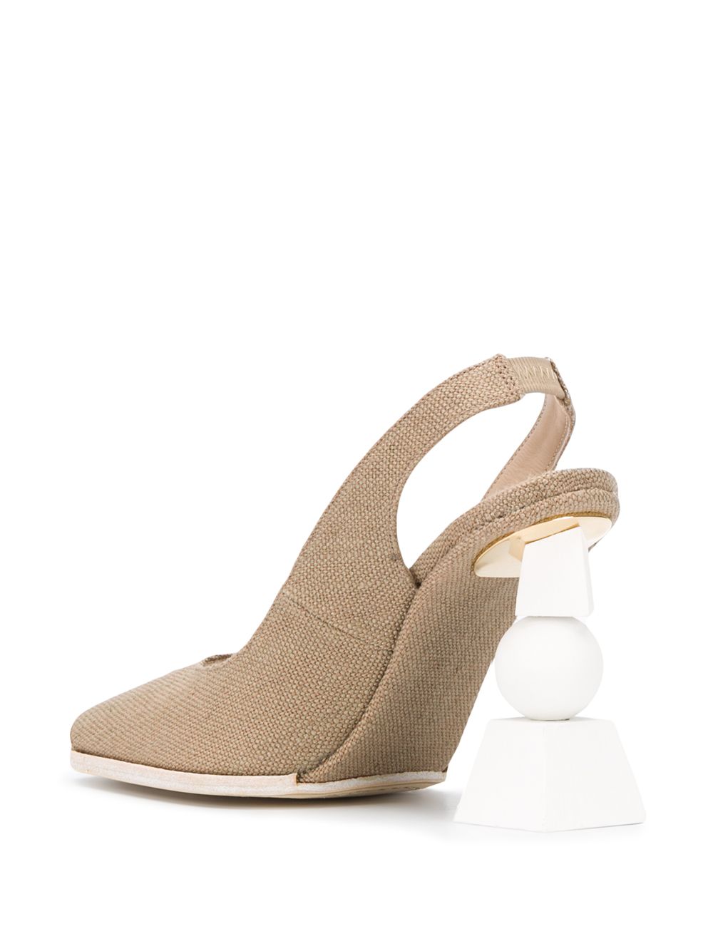 фото Jacquemus туфли les chaussures valerie 100 с открытым носком