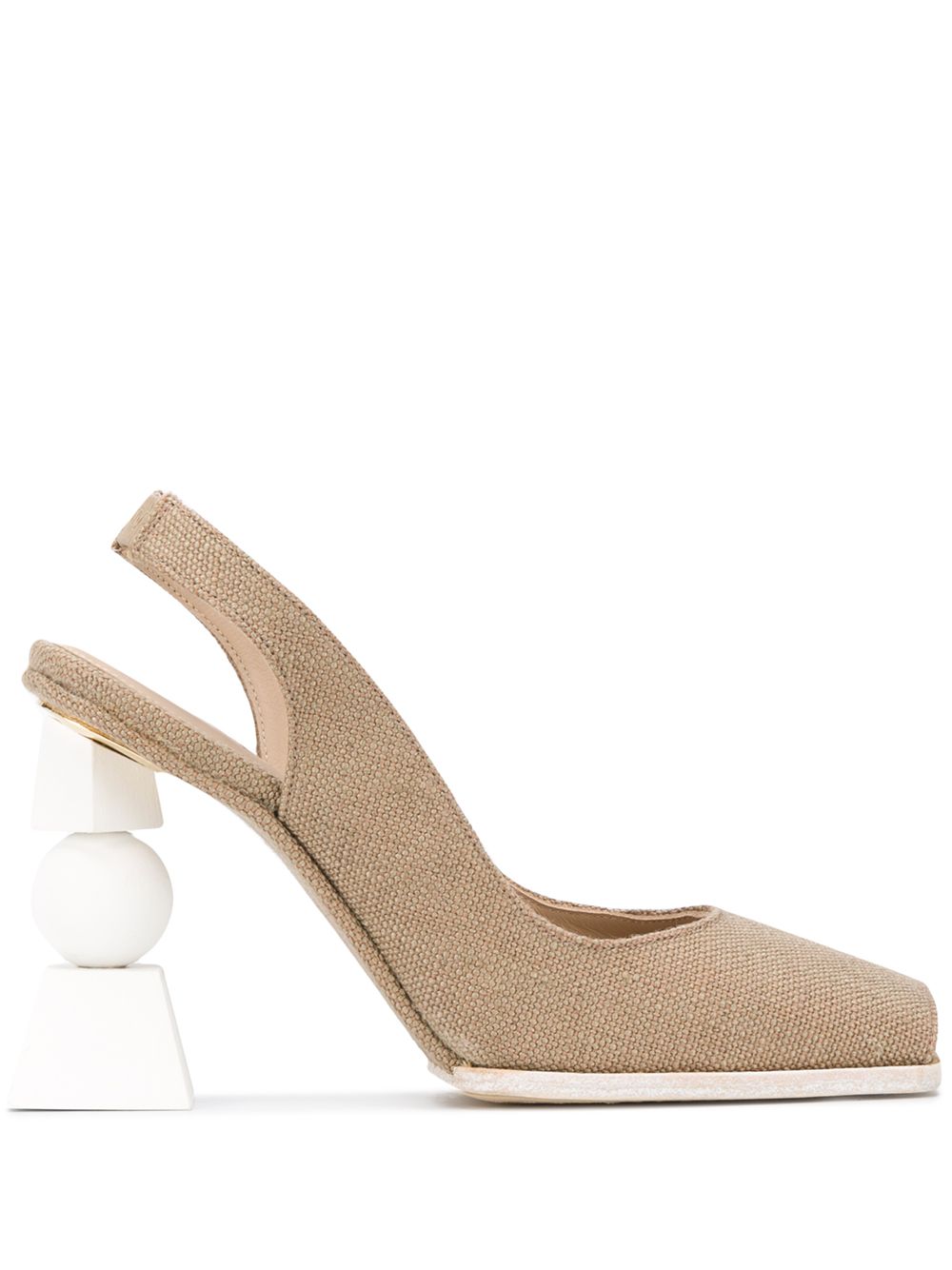 фото Jacquemus туфли les chaussures valerie 100 с открытым носком