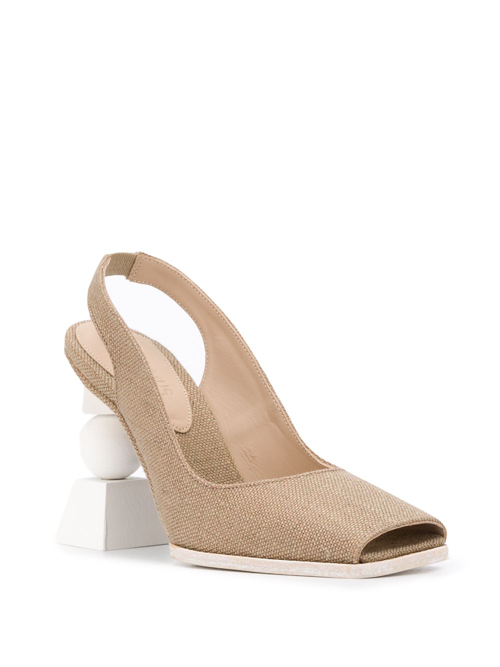 фото Jacquemus туфли les chaussures valerie 100 с открытым носком