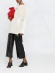 الصورة 2 من Ann Demeulemeester هودي قطن بربطة أمامية