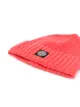 Image 2 of Stone Island Junior logo patch beanie hat