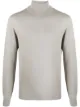 Image 1 of Dell'oglio roll neck ribbed jumper