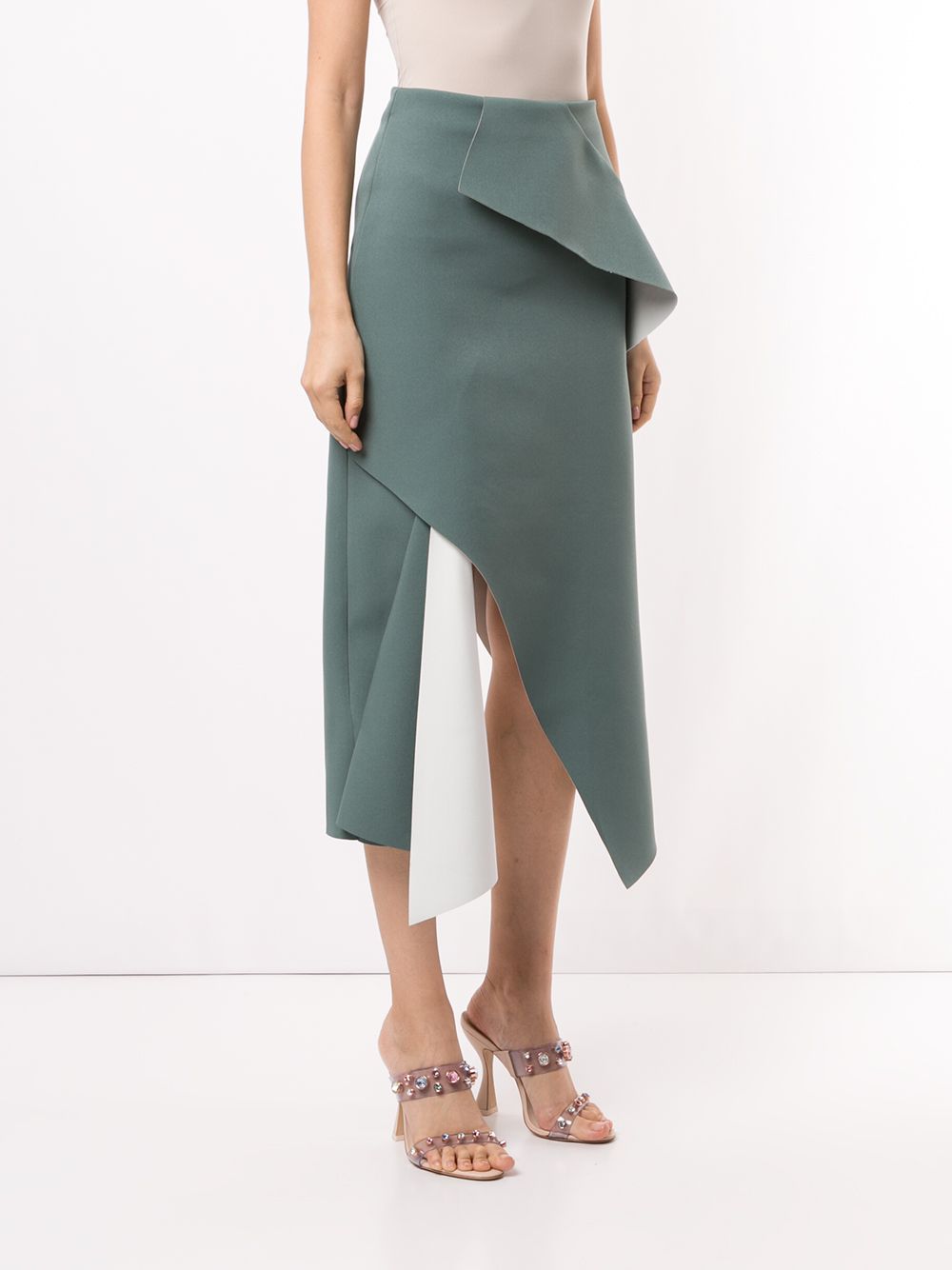 фото Rachel gilbert carmine asymmetric skirt