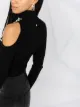 LIU JO studded cut-out jumper