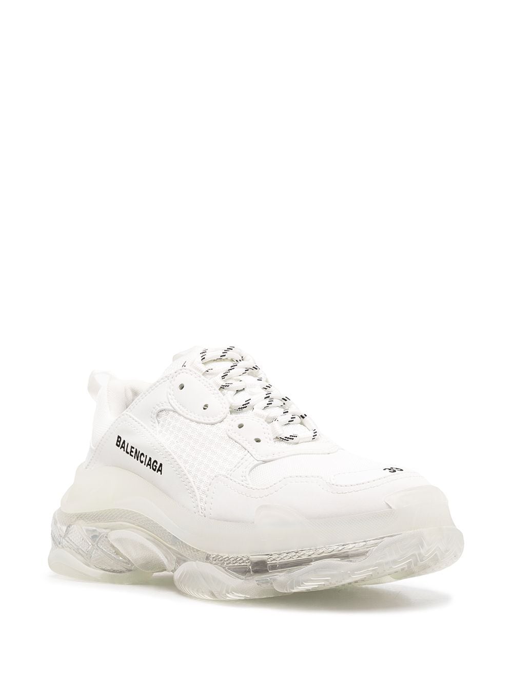 фото Balenciaga кроссовки triple s clear sole