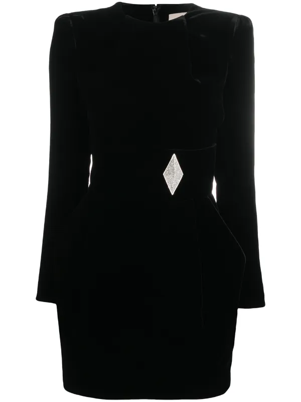 structured mini dress
