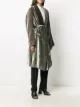 Ann Demeulemeester belted velvet coat