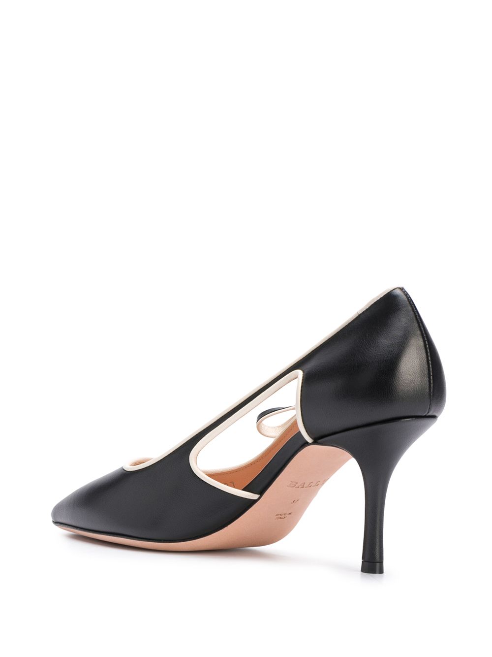 фото Bally side bow pointed pumps