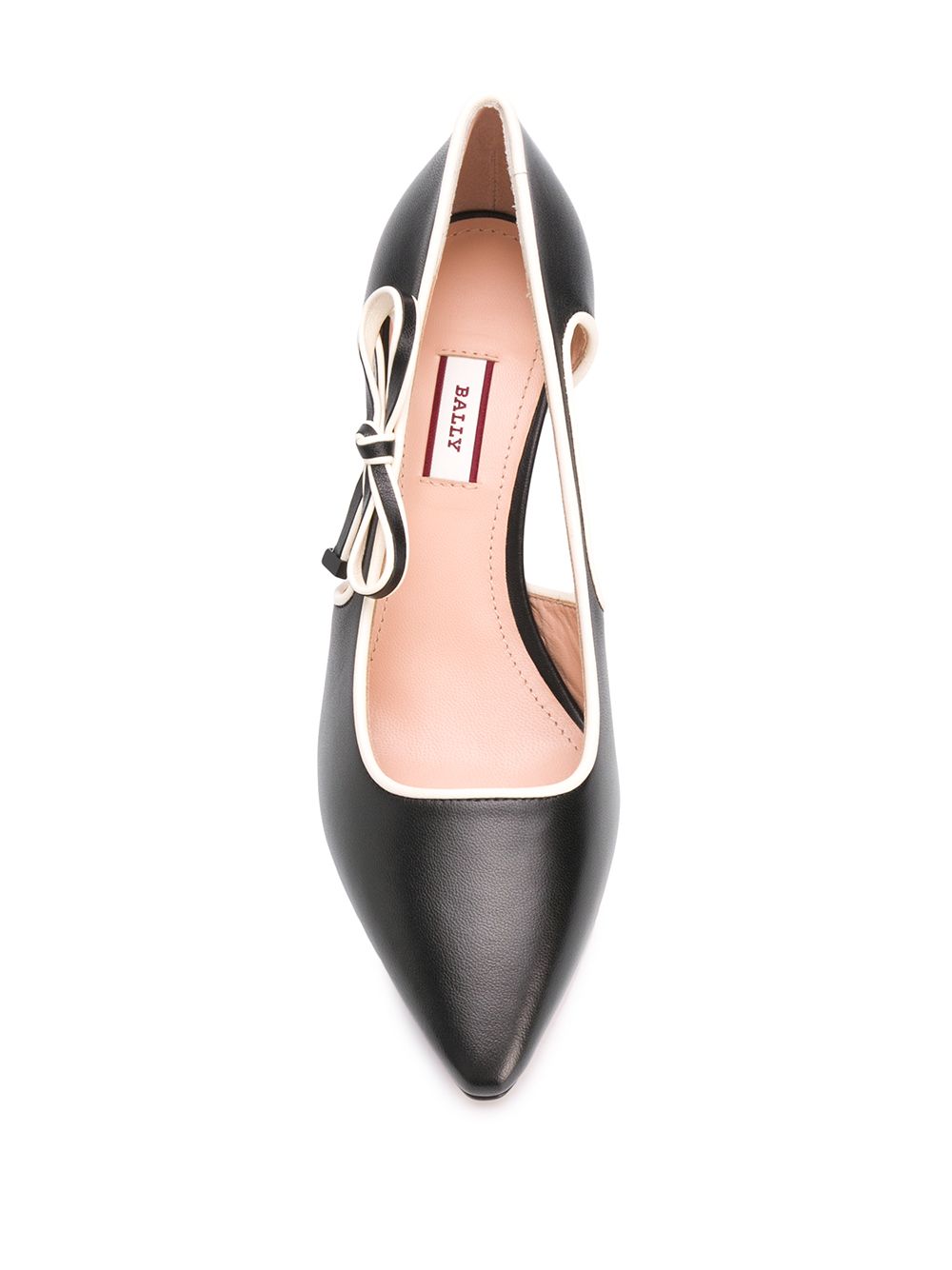 фото Bally side bow pointed pumps