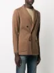 Lardini double breasted buttoned jacket