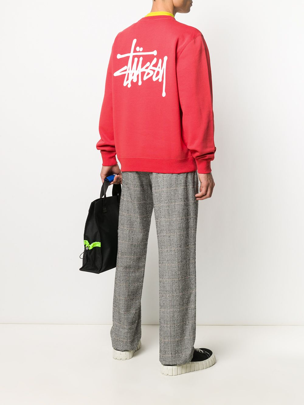 фото Stussy толстовка с круглым вырезом