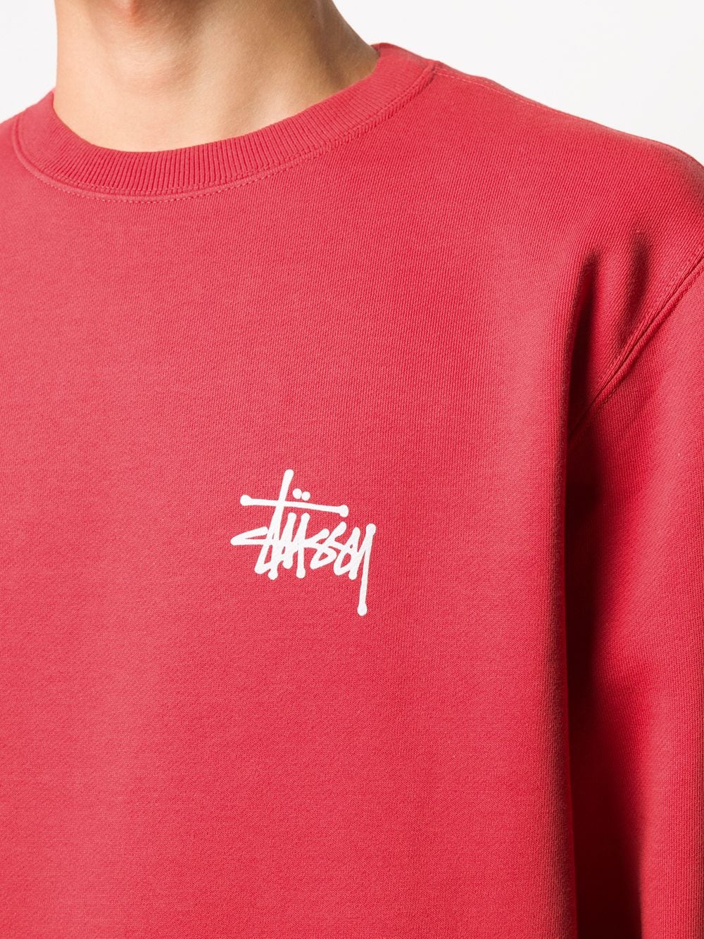 фото Stussy толстовка с круглым вырезом