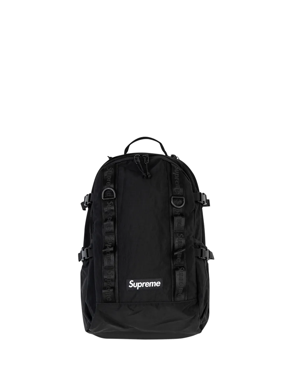 logo patch backpack