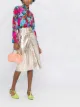 الصورة 2 من MSGM تنورة ميتاليك بقصة حرف A
