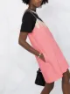 MSGM crystal chain-trim dress