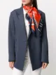 الصورة 2 من Lauren Ralph Lauren nautical-themed silk scarf