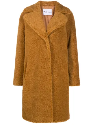 knee length teddy coat