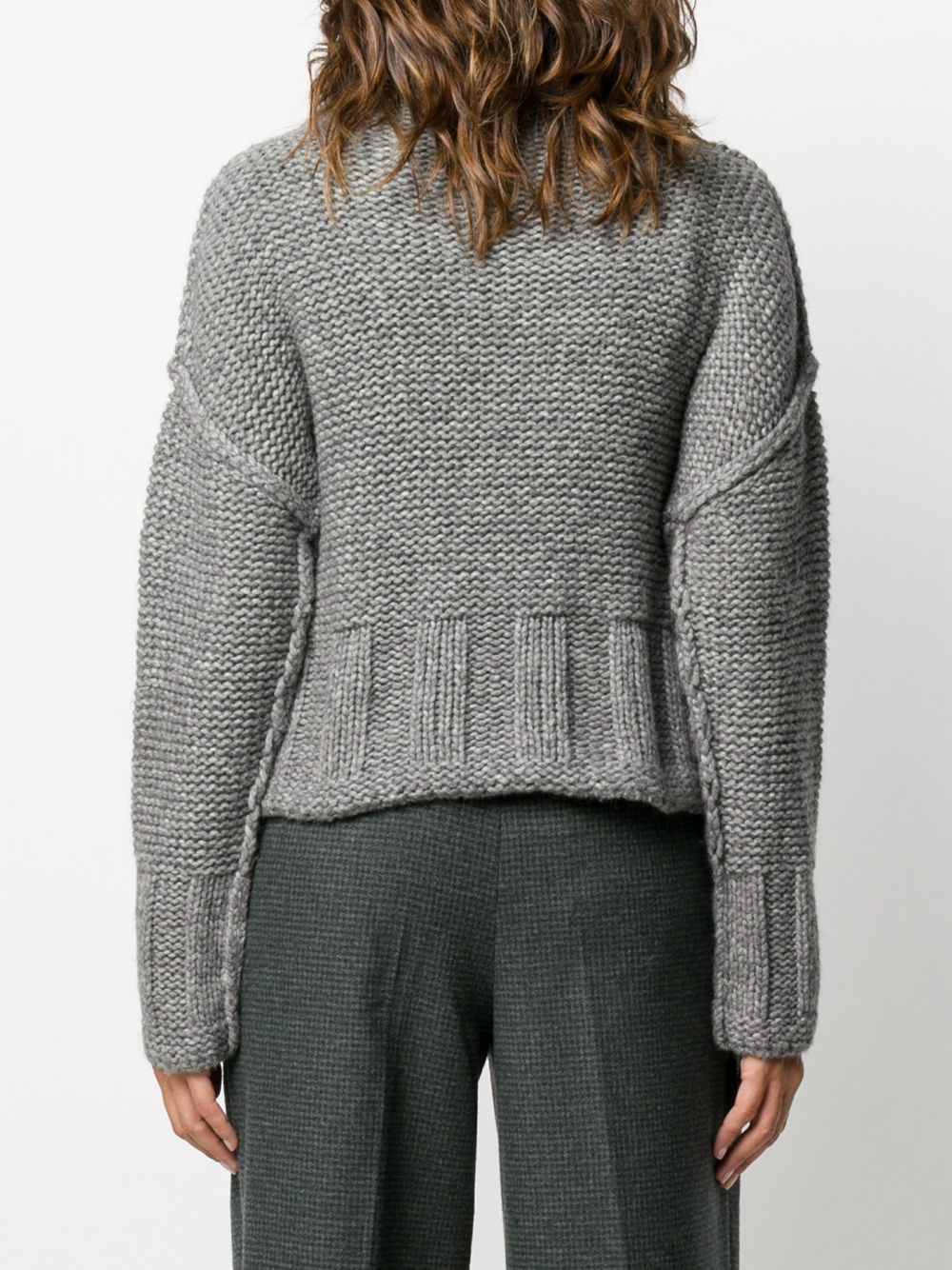 фото Pierantoniogaspari chunky knit roll-neck jumper