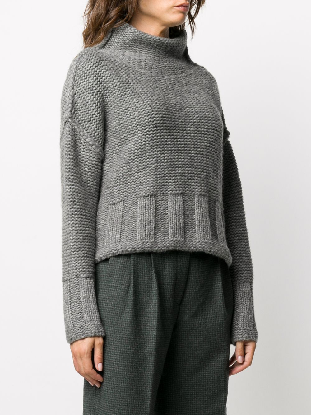 фото Pierantoniogaspari chunky knit roll-neck jumper