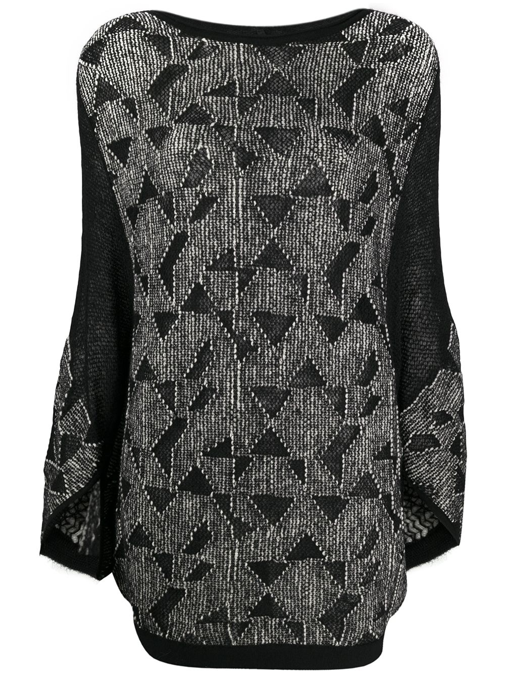 фото Pierantoniogaspari jacquard dropped shoulder jumper